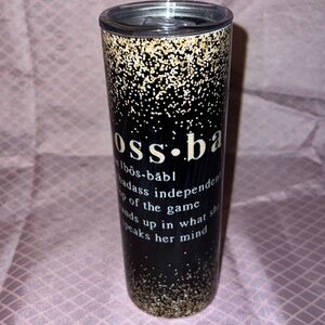Custom made tumbler